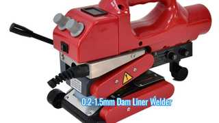 Saldatore per rivestimento diga SWT-NS800D Saldatura di rivestimento in HDPE da 1,5 mm