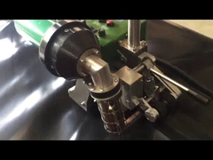 SWT-NS700 Hdpe Geomembrana Saldatrice che lavora sul cantiere