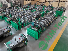 Saldatore a fusione a fuso MM-Tech per installazione di tubi di drenaggio