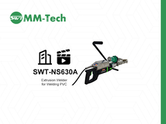 SWT-NS630A Saldatore a estrussione tedesco EIBENSTOCK Motor·0.5-40mm Full Thickness Film Covering