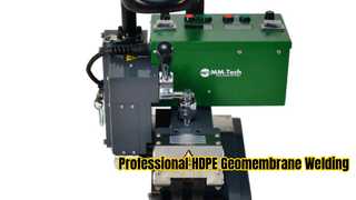 Saldatrice per geomembrana MM-Tech Saldatura HDPE ad alta velocità
