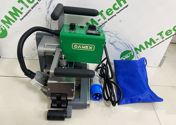 220V Saldatore a cuneo caldo Geomembrana di tenuta di 0,8-3,0 mm HDPE PP PVC