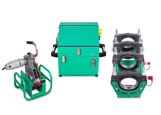 macchina automatica della saldatura di testa dell'HDPE di 63mm-200mm, saldatore di fusione dell'HDPE