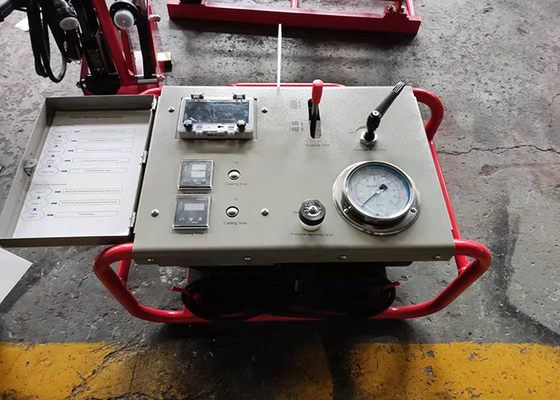 macchina 220v della saldatura per fusione di estremità del tubo dell'HDPE di 32-160mm