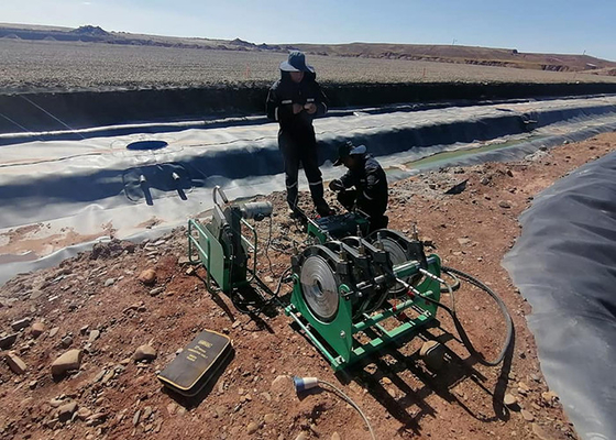 Macchine idraulica di fusione di estremità del tubo dell'HDPE di Pvdf saldatura di 315mm - di 90mm