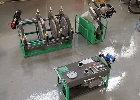 Macchine idraulica di fusione di estremità del tubo dell'HDPE di Pvdf saldatura di 315mm - di 90mm