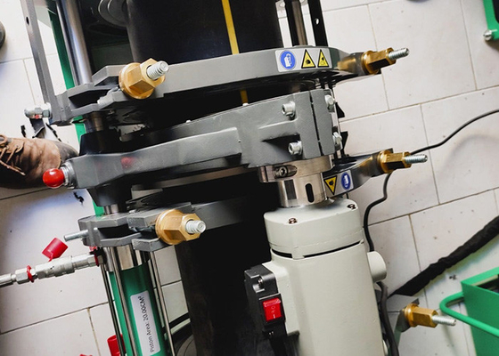 3" - 14" macchina idraulica 220V della saldatura per fusione di estremità della metropolitana dell'HDPE