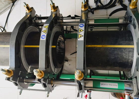 Macchina idraulica 6.25kw della saldatura per fusione di estremità della metropolitana di Polyfusion