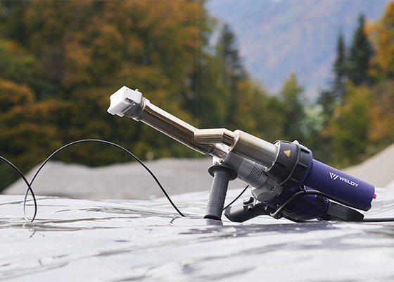 Il saldatore For Constructing Fish dell'estrusione di Geomembrane EX3 dell'HDPE accumula