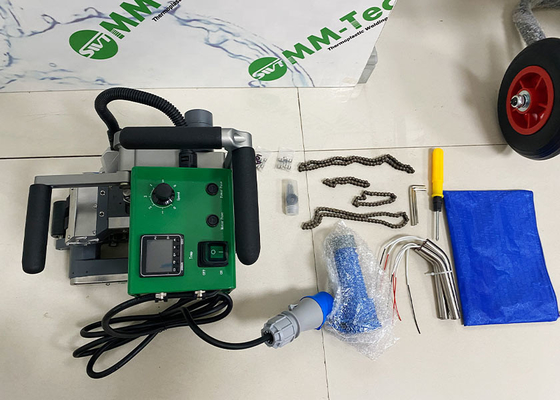 220V Saldatore a cuneo caldo Geomembrana di tenuta di 0,8-3,0 mm HDPE PP PVC