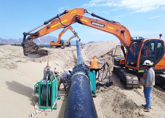 Macchine per saldatura a fusione di testa per tubi in HDPE da 1000 mm efficaci per l'irrigazione e l'approvvigionamento idrico