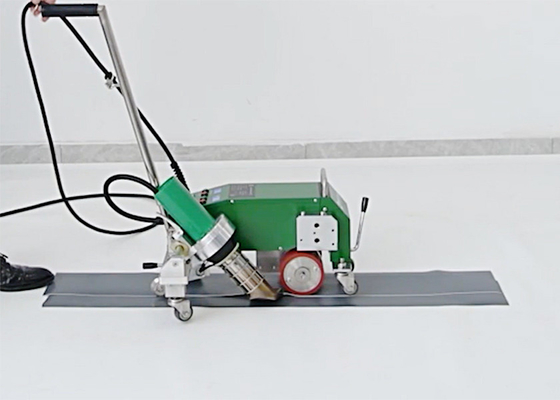 Saldatrice ad aria calda per teloni in PVC 20V 4200W per saldatura a sovrapposizione