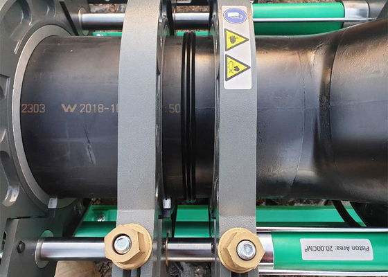 Apparecchiature di saldatura per tubi in HDPE termofusione 120 Bar per lavori civili