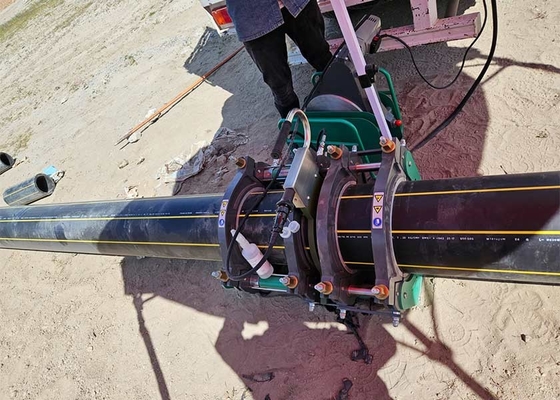 Macchina di saldatura a fusione per tubi in PPE per tubi di irrigazione