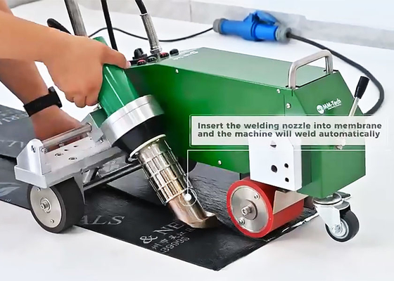 Saldatrice a sovrapposizione semiautomatica per saldatura ad aria calda SWT-WP2