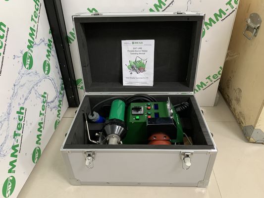 Saldatrice ad aria calda per teloni in PVC SWT-UME, saldatrice ad aria calda per banner