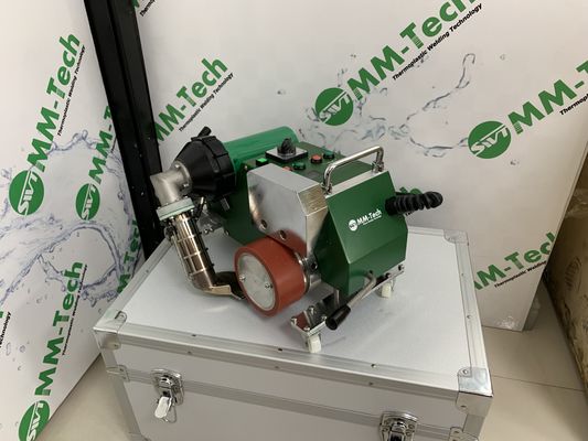 Saldatrice per teloni in PVC a termica ad aria calda SWT-UME per banner in HDPE