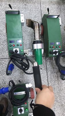 Saldatrice a bandiera per saldatura ad aria calda SWT-MAT1 per membrane in PVC e HDPE