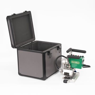 Saldatrice a cuneo caldo CX300 a doppio uso con schermo a cristalli liquidi