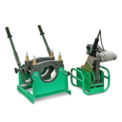 Saldatrice manuale per tubi in HDPE con display digitale, saldatura a testa a fusione termica manuale per tubi in PE da 40mm-110mm