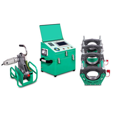 saldatore automatico di estremità della macchina della saldatura per fusione di estremità del tubo dell'HDPE di 200mm-450mm