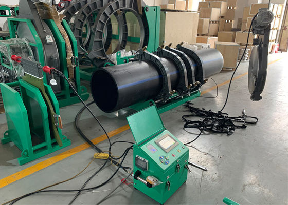 saldatore di plastica dell'HDPE di 500mm 800mm, macchina di fusione di estremità per il tubo dell'HDPE