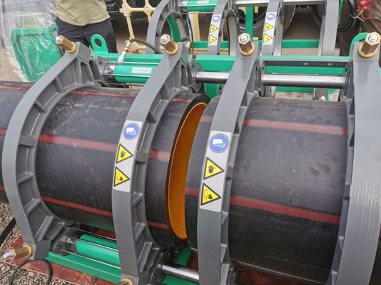 macchina della saldatura per fusione di estremità del tubo dell'HDPE di 280mm-500mm per i lavori di costruzione