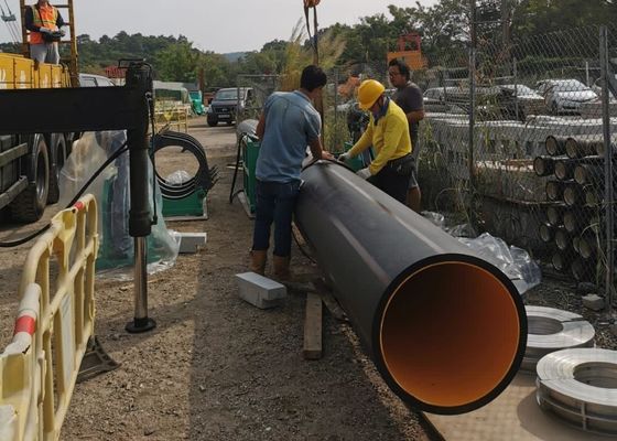 Macchina della saldatura di testa dell'HDPE del PE pp, saldatore del tubo dell'HDPE 200mm-450mm