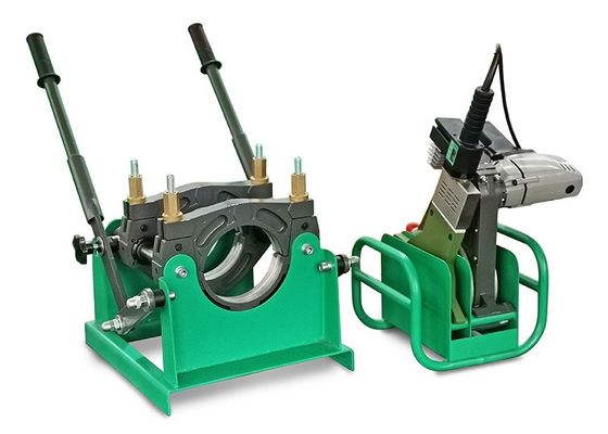 CE manuale della saldatrice del tubo dell'HDPE di pollice di 220V IPS 50mm-160mm approvato