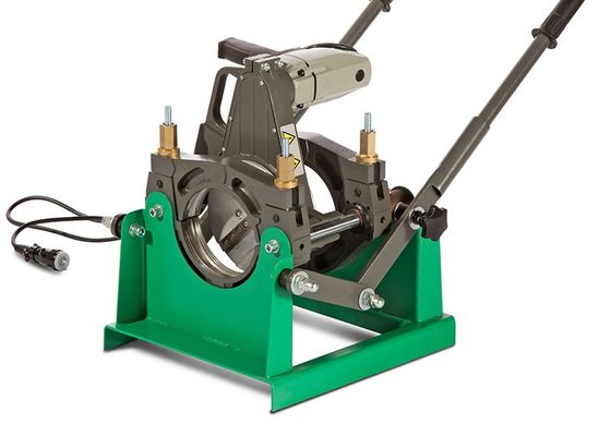 CE manuale della saldatrice del tubo dell'HDPE di pollice di 220V IPS 50mm-160mm approvato
