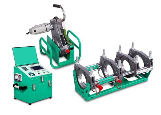 Macchina di saldatura di plastica 90mm-250mm della saldatura per fusione di estremità del tubo dell'HDPE