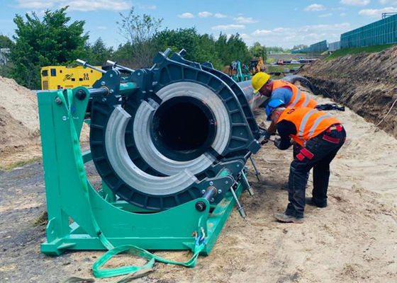 Giuntatrice del tubo del pe del trasporto di SWT-V800/500H, saldatore di fusione di estremità
