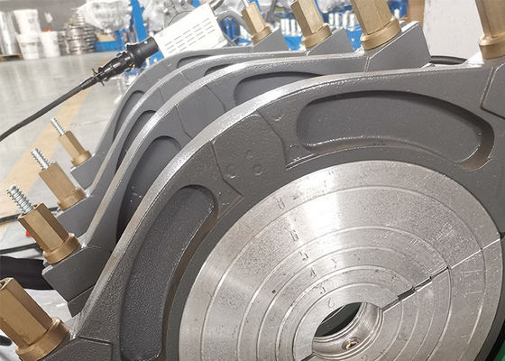 Macchina idraulica della saldatura per fusione di estremità del posto di lavoro della costruzione per il tubo dell'HDPE