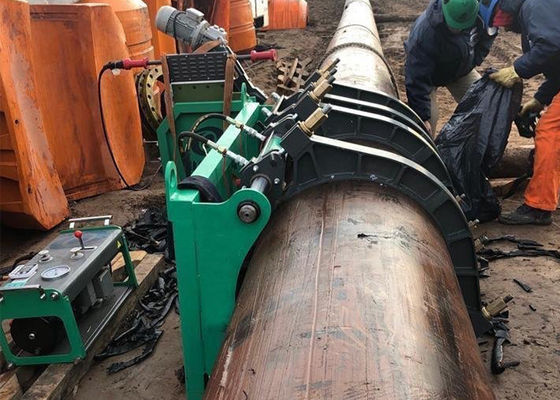 Macchina idraulica della saldatura per fusione di estremità del posto di lavoro della costruzione per il tubo dell'HDPE