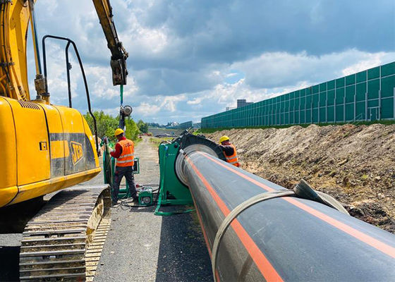 Macchina idraulica della saldatura per fusione di estremità del posto di lavoro della costruzione per il tubo dell'HDPE