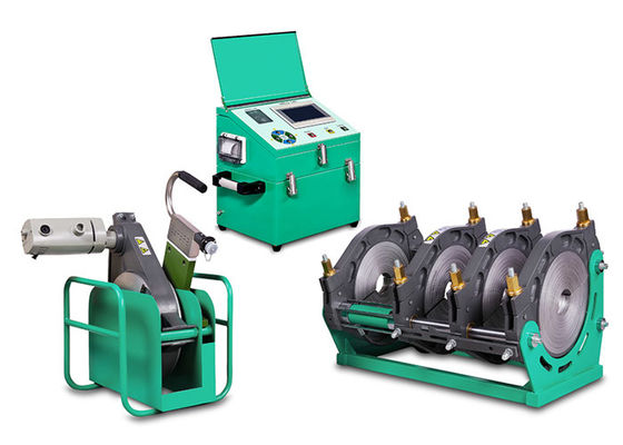 Macchina automatica 200mm della saldatura per fusione del tubo dell'HDPE SDR17 450mm