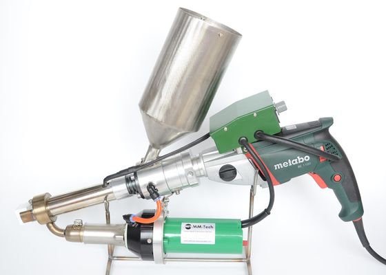 220V PE PP Pipe Granule Extrusion Soldering Gun 8kg 1600W Potenza dell'aria calda
