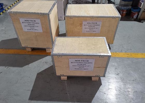 2" 8" macchina idraulica della saldatura per fusione per il CE del tubo dell'HDPE hanno certificato