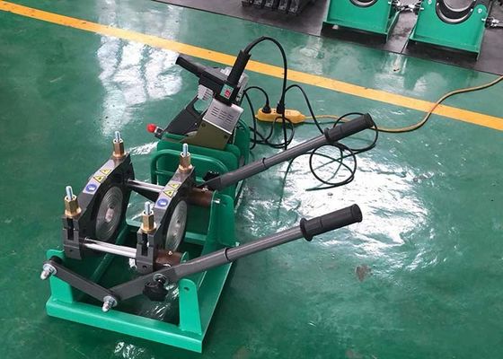 macchina della saldatura per fusione di estremità del manuale di 50mm 160mm per il tubo dell'HDPE