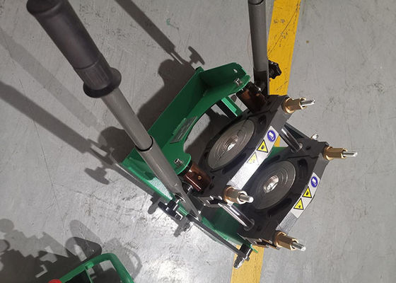 macchina di plastica del giunto di tubo di 230V 50mm-160mm, macchina della saldatura di testa dell'HDPE