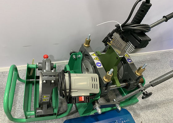 macchina di plastica del giunto di tubo di 230V 50mm-160mm, macchina della saldatura di testa dell'HDPE