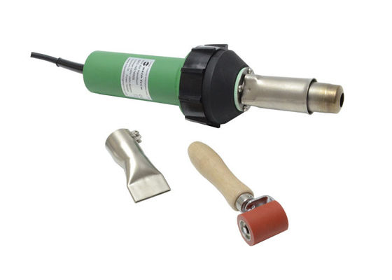 Saldatrice dell'aria calda di Geomembranes del PE del CE 1600W, saldatore di plastica tenuto in mano