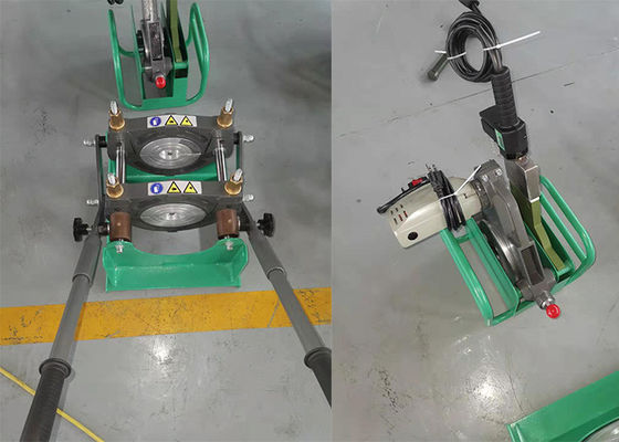 macchina manuale della saldatura per fusione di estremità del tubo del PE di 220V 50Hz 40-110mm