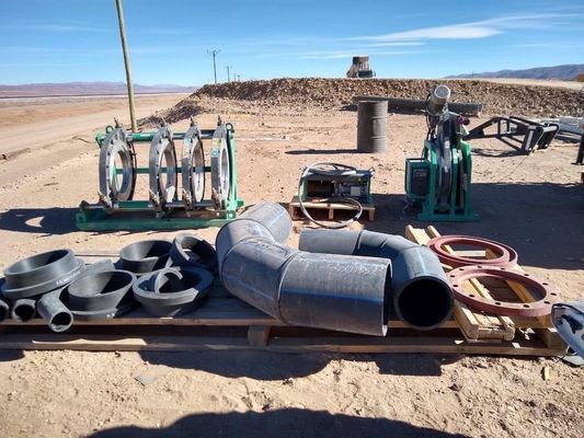 macchina unita calda della saldatura di testa dell'HDPE della conduttura d'alimentazione dell'acqua di 355mm