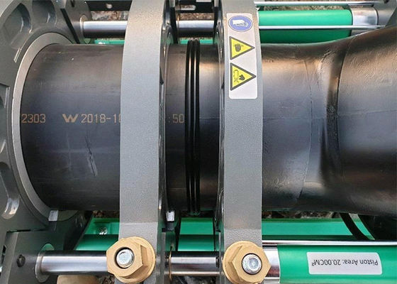 La plastica dell'HDPE del pe pp convoglia la macchina della saldatura per fusione di estremità del manuale di 40mm