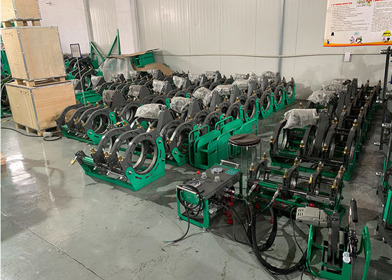macchina manuale della saldatura per fusione di estremità 110v per il tubo di 50-200mm