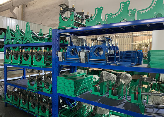 macchina manuale della saldatura per fusione di estremità 110v per il tubo di 50-200mm