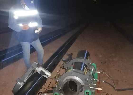Saldatore ad alta pressione di fusione dell'HDPE di norma 200mm di Astm