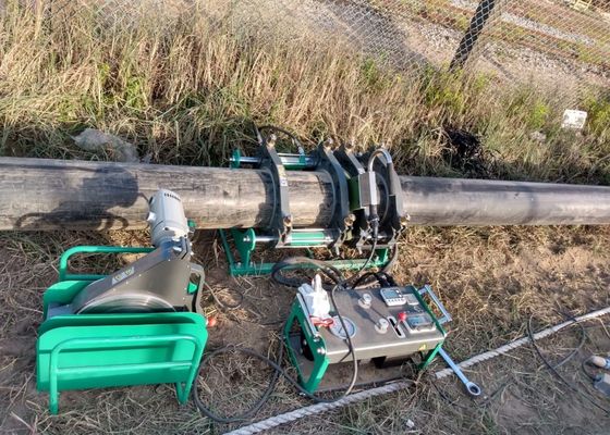 saldatrice del tubo del pe di fusione di estremità dell'HDPE di 110mm poli