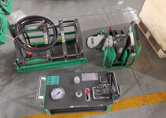 Macchina manuale della saldatura per fusione di estremità del poli tubo dell'HDPE